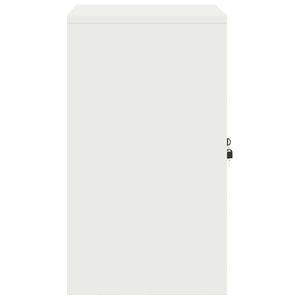 Ντουλάπι αποθήκευσης Λευκός 60 x 40 x 70 εκ. Ατσάλι