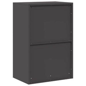 Ντουλάπι αποθήκευσης Μαύρο 60 x 40 x 90 cm Ατσάλι - Pakobazaar