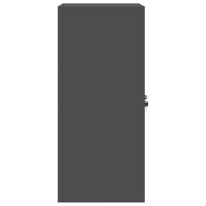Ντουλάπι αποθήκευσης Μαύρο 60 x 40 x 90 cm Ατσάλι - Pakobazaar