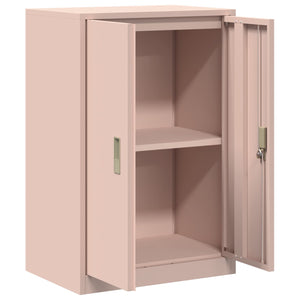 Ντουλάπι αποθήκευσης Ροζ 60 x 40 x 90 cm Ατσάλι - Pakobazaar
