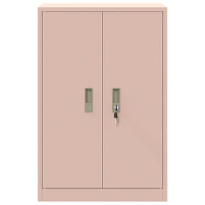 Ντουλάπι αποθήκευσης Ροζ 60 x 40 x 90 cm Ατσάλι - Pakobazaar