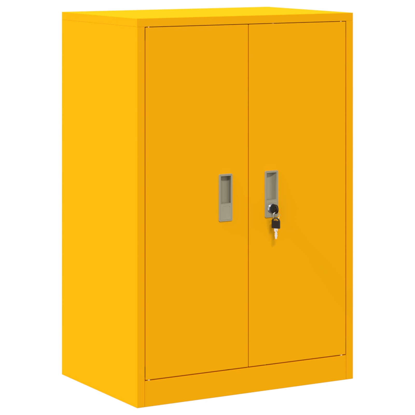 Ντουλάπι αποθήκευσης Χαμομηλί κίτρινο 60 x 40 x 90 cm Ατσάλι - Pakobazaar