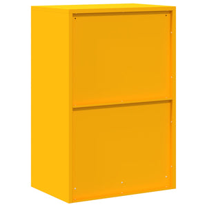 Ντουλάπι αποθήκευσης Χαμομηλί κίτρινο 60 x 40 x 90 cm Ατσάλι