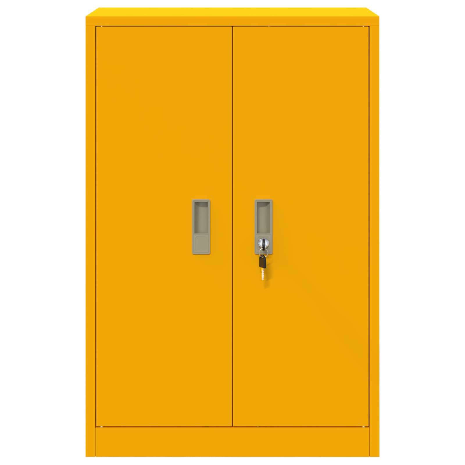 Ντουλάπι αποθήκευσης Χαμομηλί κίτρινο 60 x 40 x 90 cm Ατσάλι - Pakobazaar