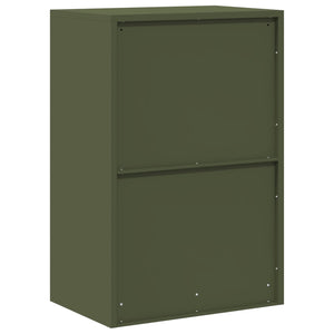 Ντουλάπι αποθήκευσης Ελιά Πράσινη 60 x 40 x 90 cm Ατσάλι