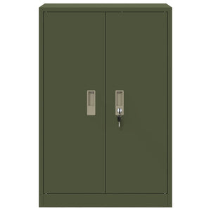 Ντουλάπι αποθήκευσης Ελιά Πράσινη 60 x 40 x 90 cm Ατσάλι
