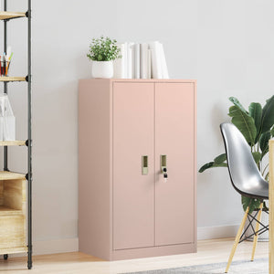 Ντουλάπι αποθήκευσης Ροζ 60 x 40 x 90 cm Ατσάλι - Pakobazaar