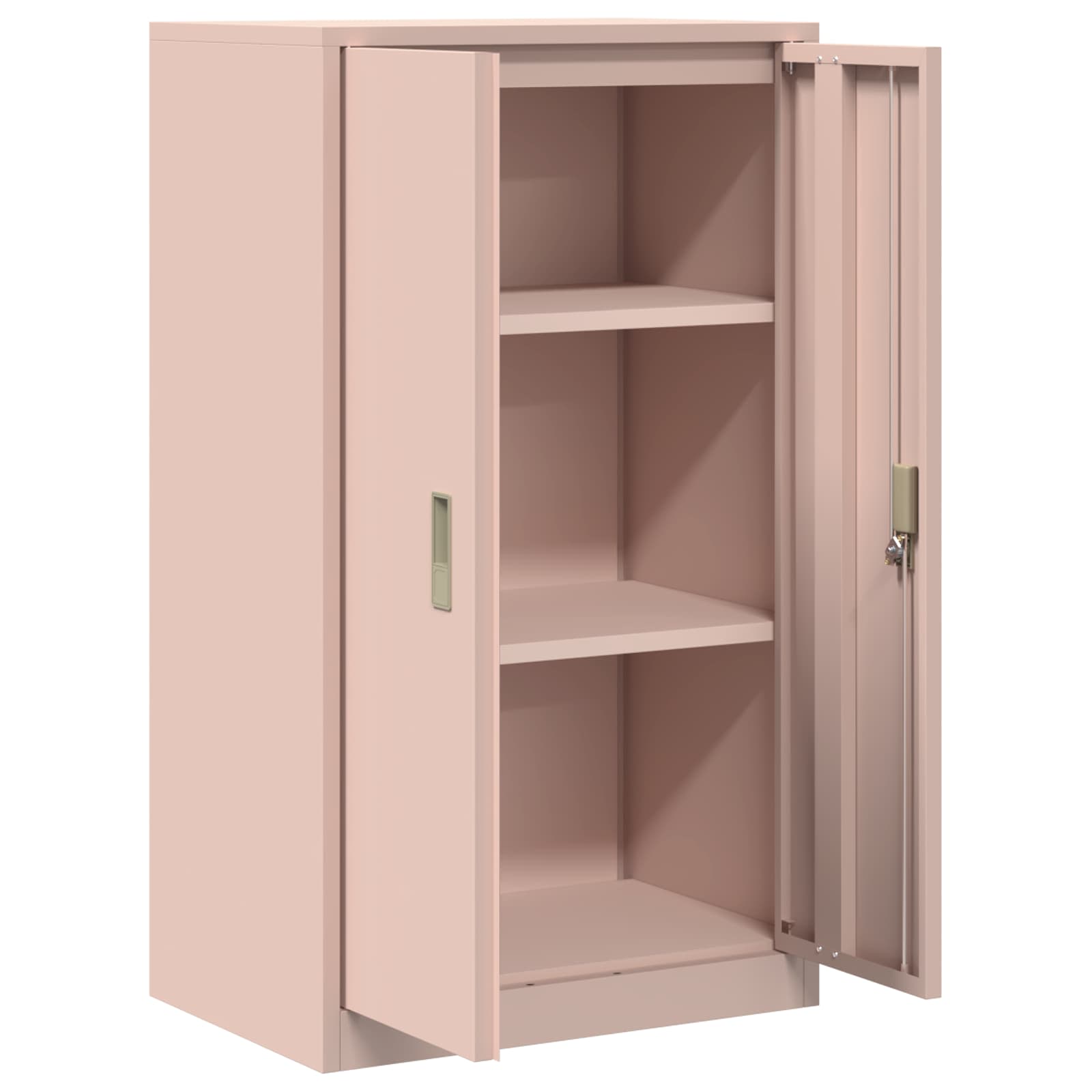 Ντουλάπι αποθήκευσης Ροζ 60 x 40 x 90 cm Ατσάλι - Pakobazaar