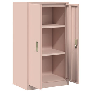 Ντουλάπι αποθήκευσης Ροζ 60 x 40 x 90 cm Ατσάλι - Pakobazaar