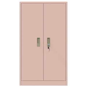 Ντουλάπι αποθήκευσης Ροζ 60 x 40 x 90 cm Ατσάλι - Pakobazaar