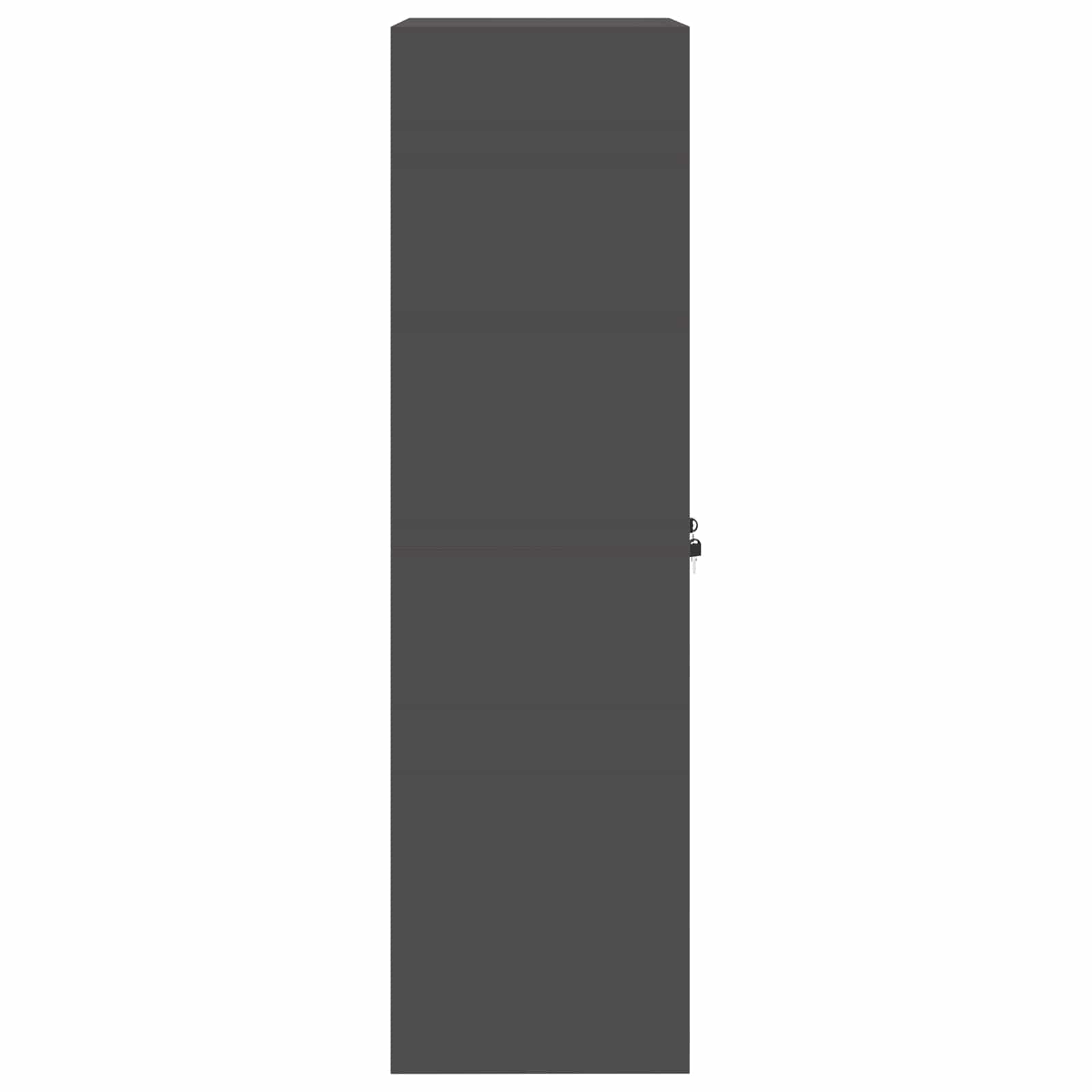 Ντουλάπι αποθήκευσης Μαύρο 60 x 40 x 140 cm Ατσάλι - Pakobazaar