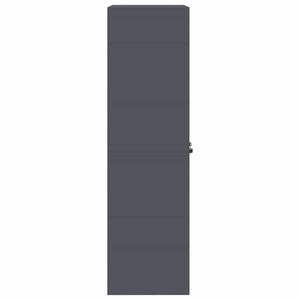 Ντουλάπι αποθήκευσης Ανθρακί 60 x 40 x 140 cm Ατσάλι - Pakobazaar