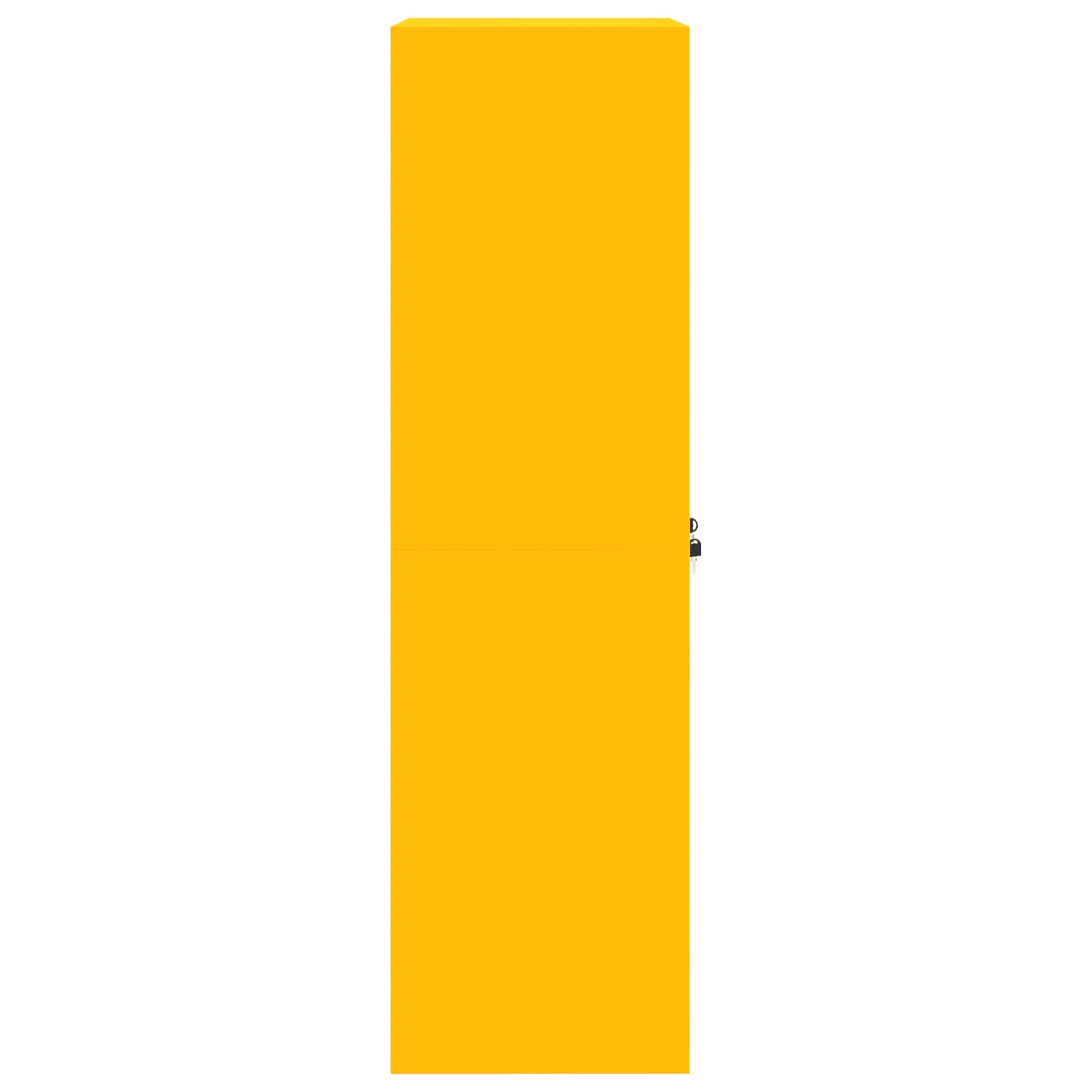 Ντουλάπι αποθήκευσης Χαμομηλί κίτρινο 60 x 40 x 140 cm Ατσάλι - Pakobazaar