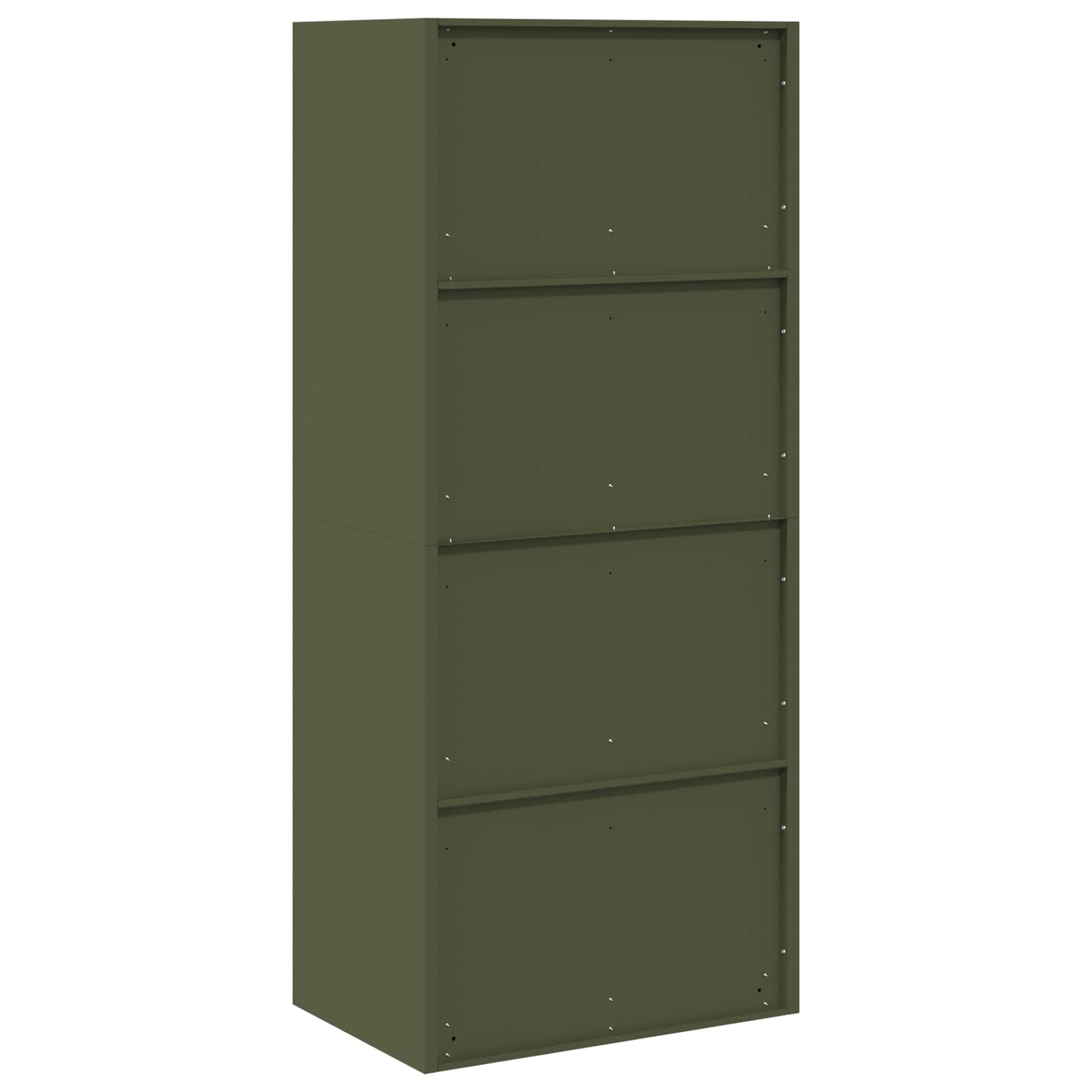 Ντουλάπι αποθήκευσης Ελιά Πράσινη 60 x 40 x 140 cm Ατσάλι