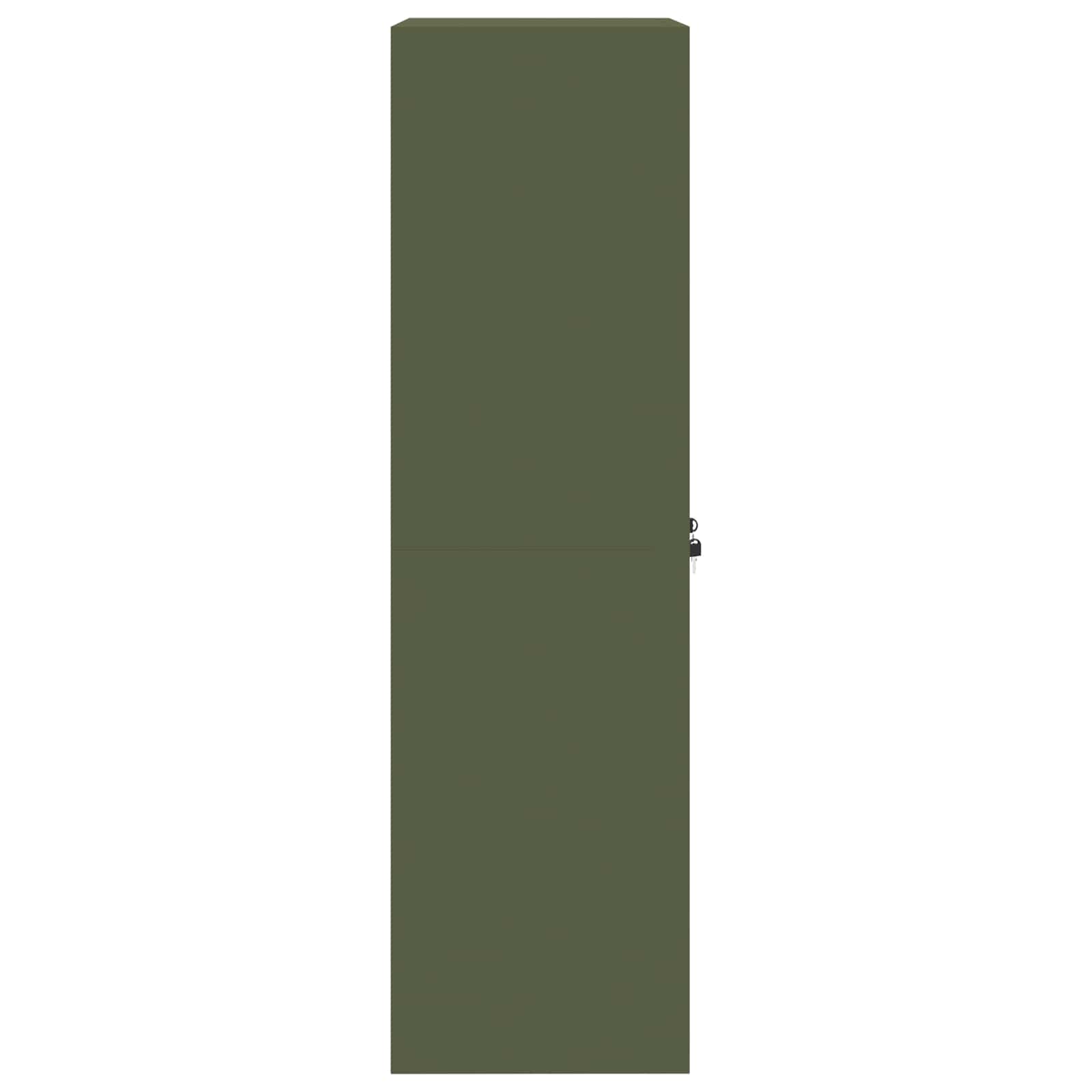 Ντουλάπι αποθήκευσης Ελιά Πράσινη 60 x 40 x 140 cm Ατσάλι