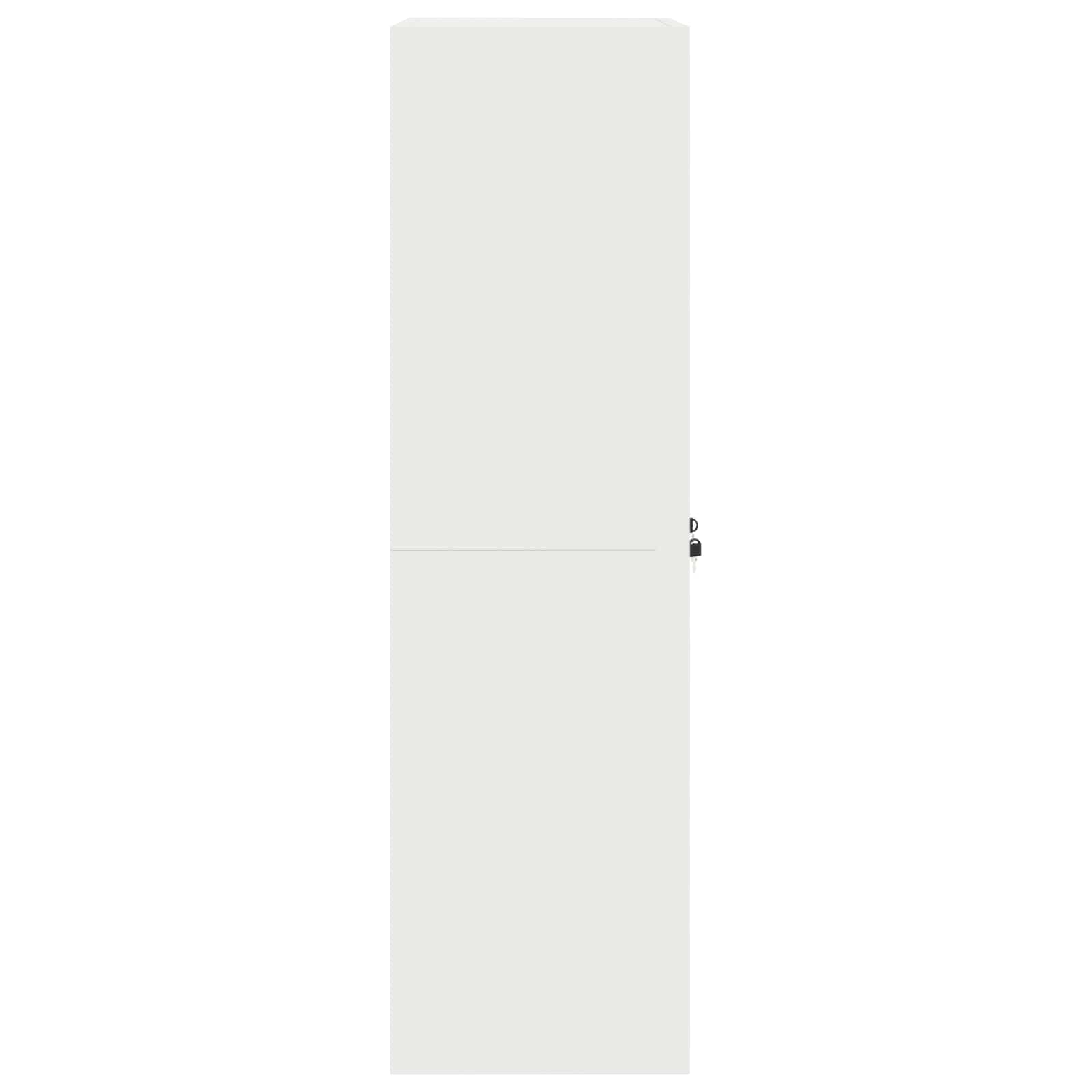 Ντουλάπι αποθήκευσης Λευκός 60 x 40 x 140 cm Ατσάλι - Pakobazaar