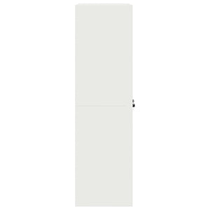 Ντουλάπι αποθήκευσης Λευκός 60 x 40 x 140 cm Ατσάλι