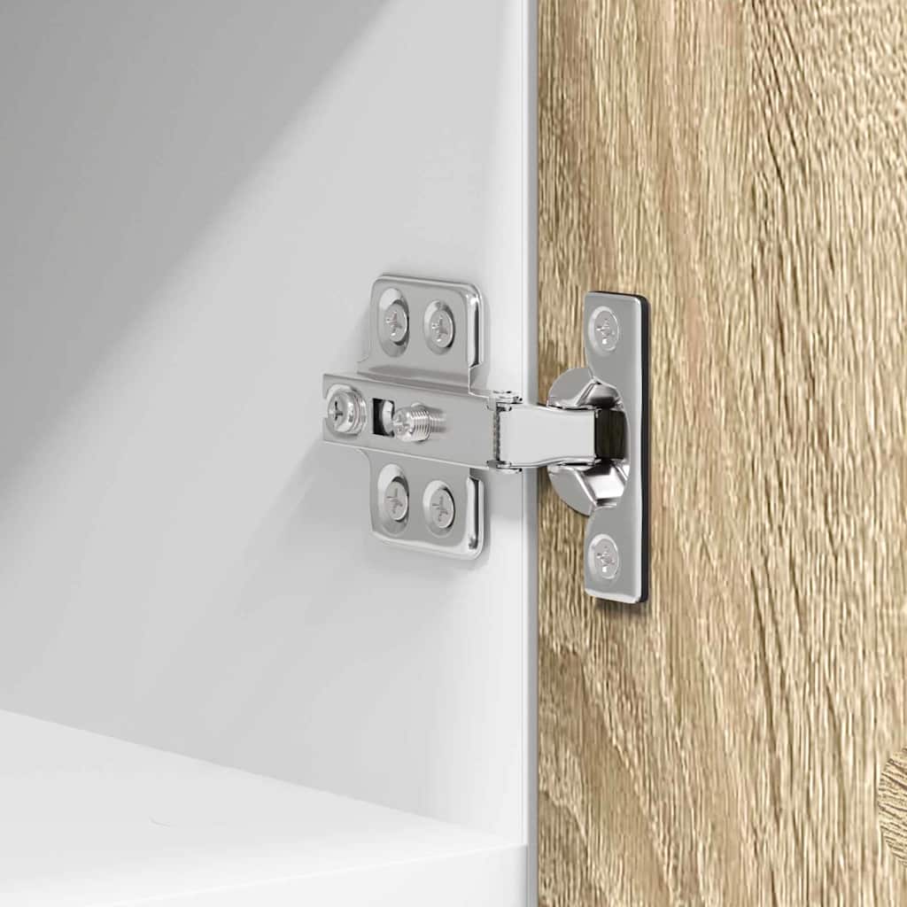 Κρεμαστό ντουλάπι με πόρτα Riga 2 pcs Σομόνα Δρυς και Λευκό