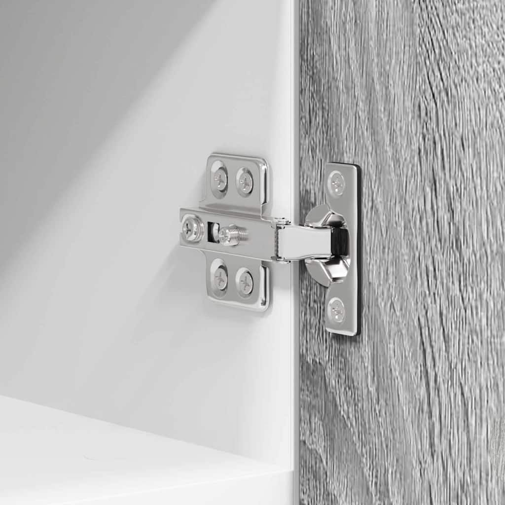 Κρεμαστό ντουλάπι Γκρι Σομόνα και Λευκό 30 x 31 x 40 εκ.