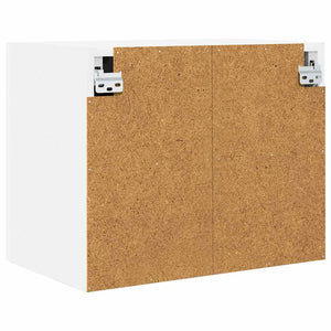 Κρεμαστό ντουλάπι με αποθήκευση 2 pcs Λευκό 50 x 31 x 40 εκ. - Pakobazaar