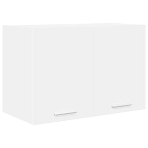 Κρεμαστό ντουλάπι με αποθήκευση 2 pcs Λευκό 60 x 31 x 40 εκ - Pakobazaar