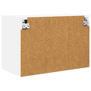 Κρεμαστό ντουλάπι με αποθήκευση 2 pcs Λευκό 60 x 31 x 40 εκ - Pakobazaar