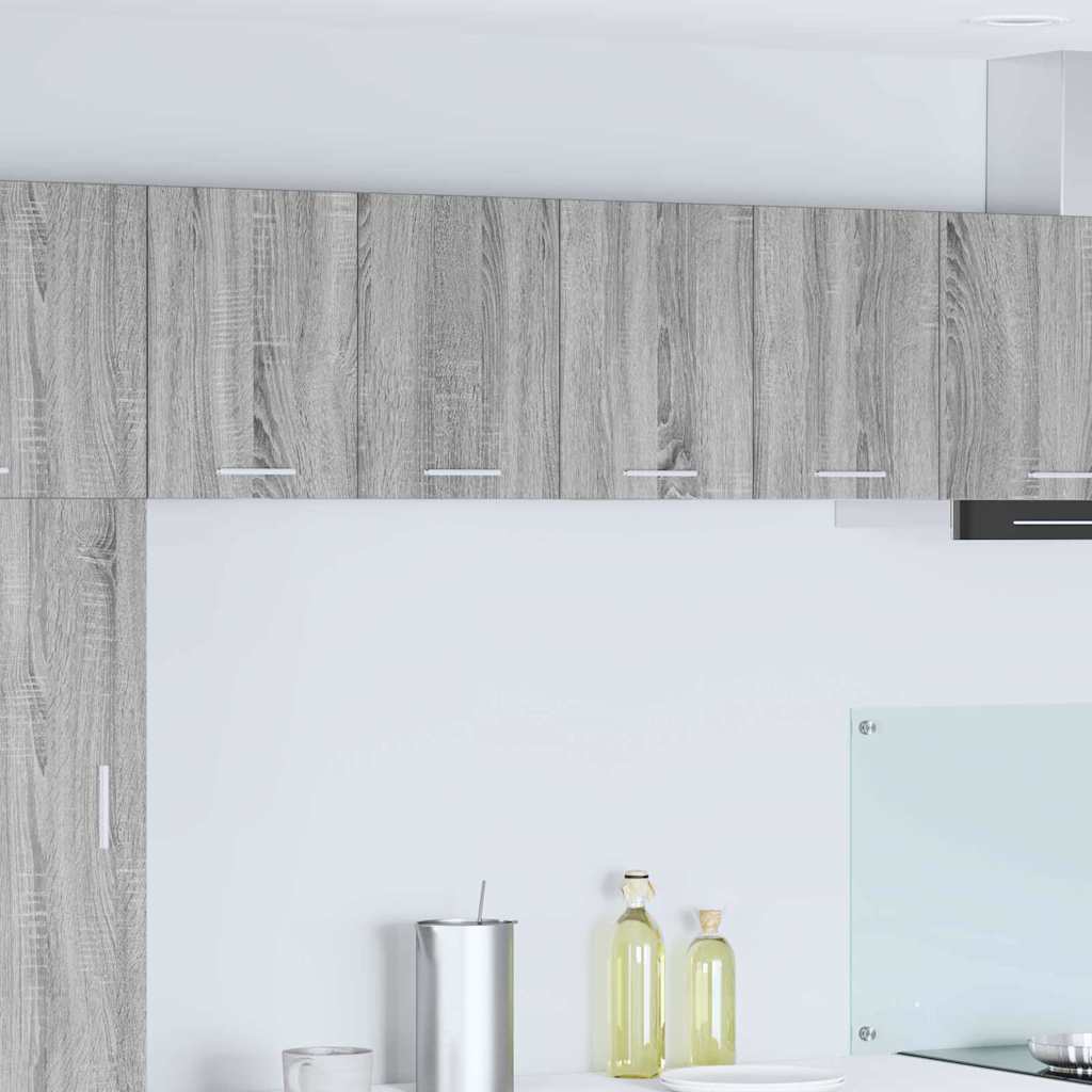 Κρεμαστό ντουλάπι Γκρι Σομόνα και Λευκό 60 x 31 x 40 εκ