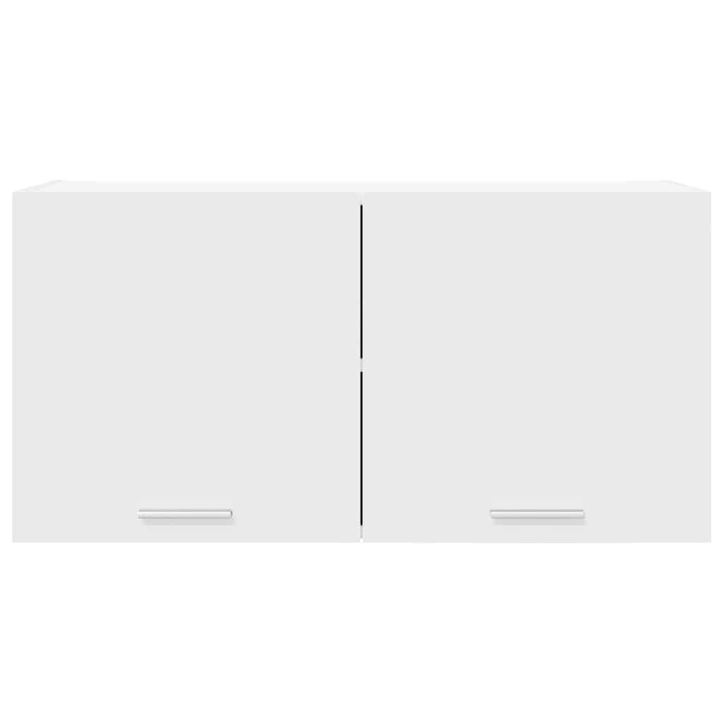 Κρεμαστό ντουλάπι Λευκό 80 x 31 x 40 εκ Επεξεργασμένο ξύλο - Pakobazaar