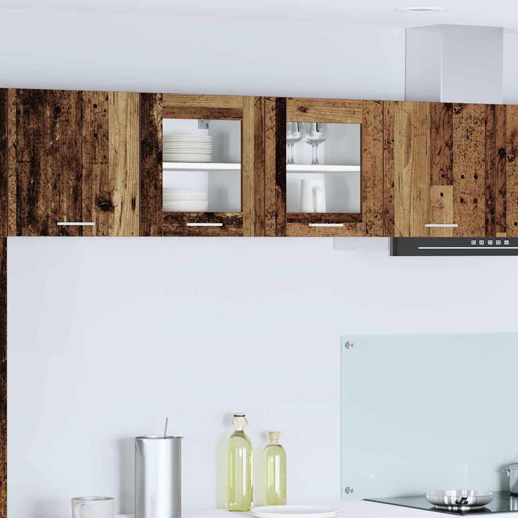 Κρεμαστό ντουλάπι με αποθήκευση Παλιό ξύλο 40 x 31 x 40 εκ.