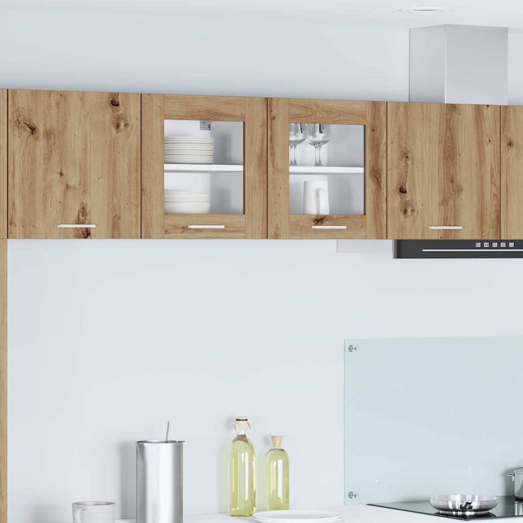 Κρεμαστό ντουλάπι Riga 2 pcs Artisan Oak 40 x 31 x 40 εκ.