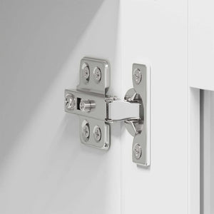Κρεμαστό ντουλάπι με αποθήκευση 2 pcs Λευκό 60 x 31 x 40 εκ - Pakobazaar
