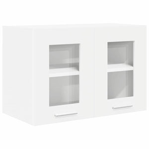 Κρεμαστό ντουλάπι με αποθήκευση 2 pcs Λευκό 60 x 31 x 40 εκ - Pakobazaar