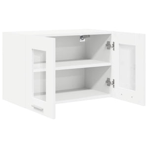 Κρεμαστό ντουλάπι με αποθήκευση 2 pcs Λευκό 60 x 31 x 40 εκ - Pakobazaar