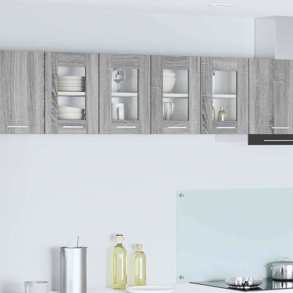 Κρεμαστό ντουλάπι Γκρίζο Σονομα 60 x 31 x 40 εκ - Pakobazaar