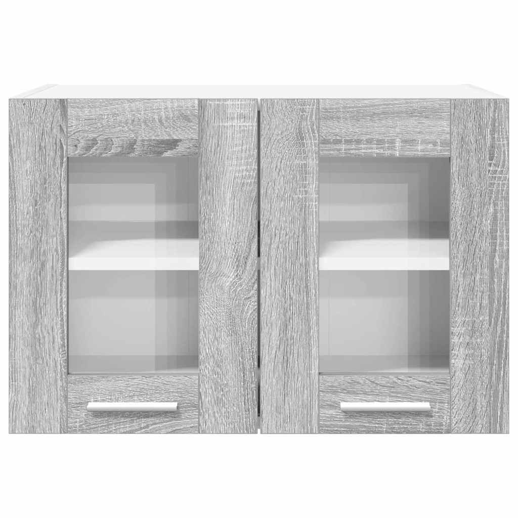 Κρεμαστό ντουλάπι Γκρίζο Σονομα 60 x 31 x 40 εκ - Pakobazaar
