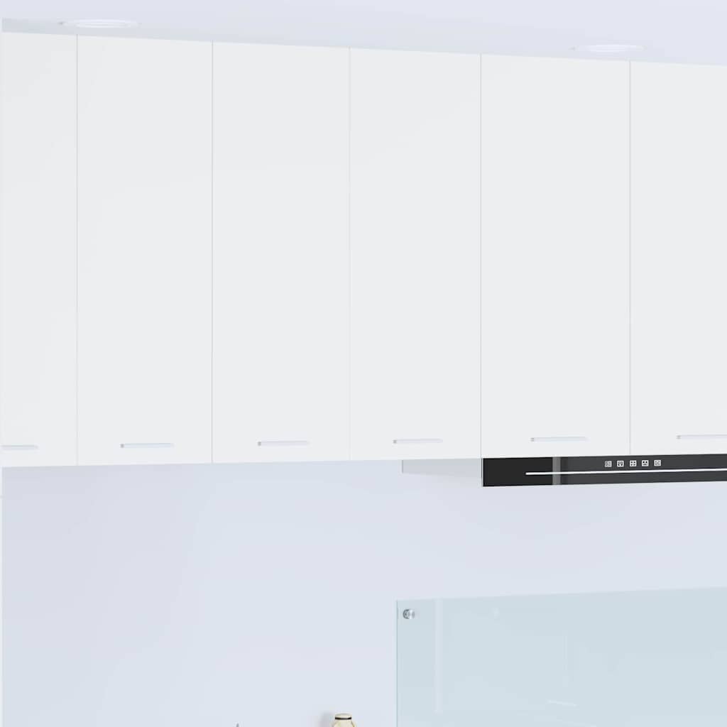 Κρεμαστό ντουλάπι Λευκό 60 x 31 x 80 εκ. Επεξεργασμένο ξύλο - Pakobazaar