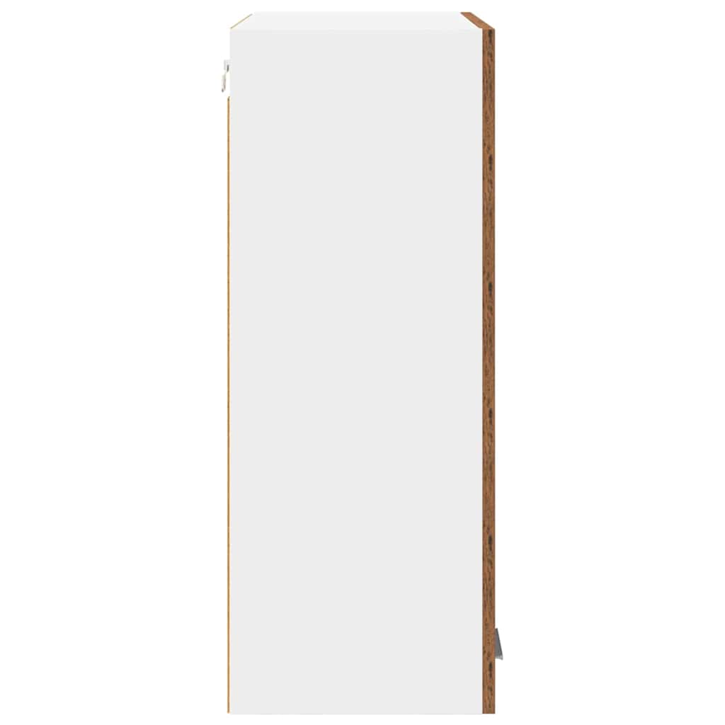 Κρεμαστό ντουλάπι με αποθήκευση Παλιό ξύλο 60 x 31 x 80 εκ. - Pakobazaar