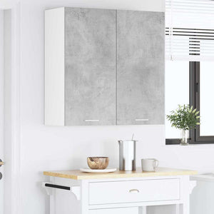 Κρεμαστό ντουλάπι Σκυρόδεμα Γκρι 80 x 31 x 80 εκ. - Pakobazaar