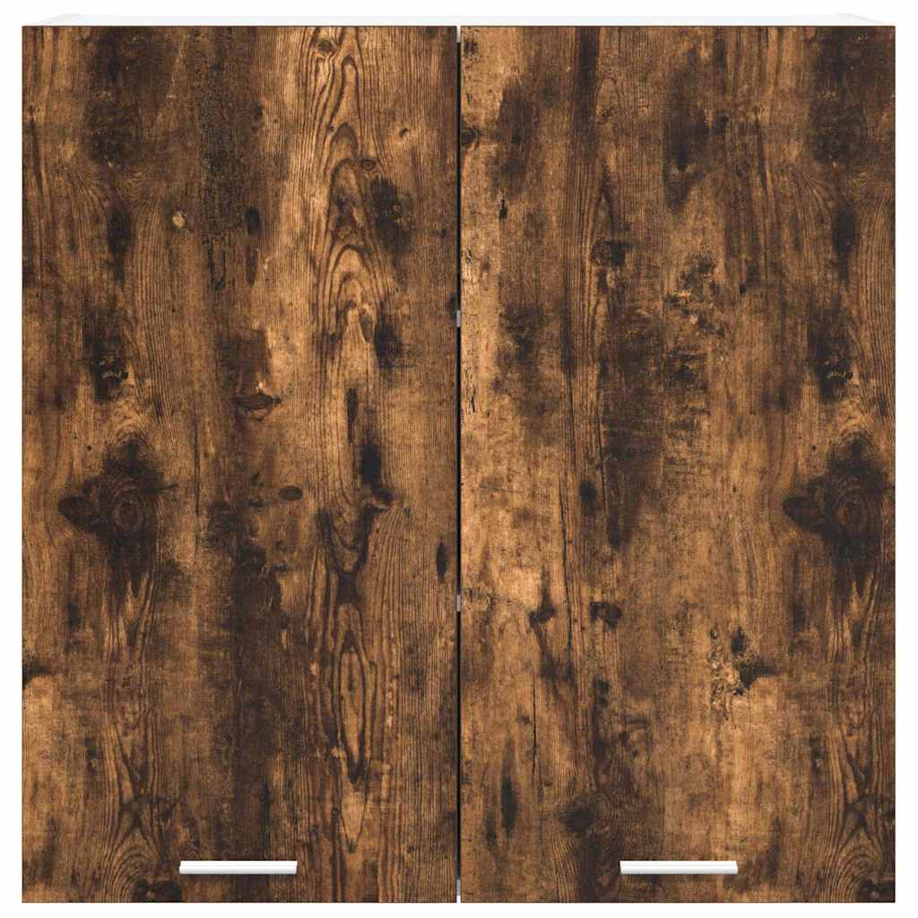 Κρεμαστό ντουλάπι με πόρτα Riga Καπνιστό Δρύς 80 x 31 x 80 εκ.