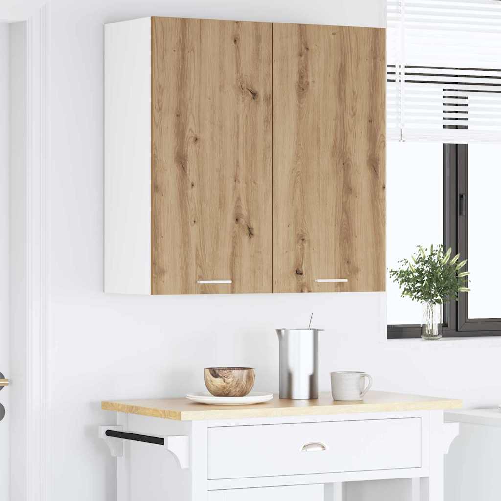 Κρεμαστό ντουλάπι με αποθήκευση Artisan Oak 80 x 31 x 80 εκ. - Pakobazaar