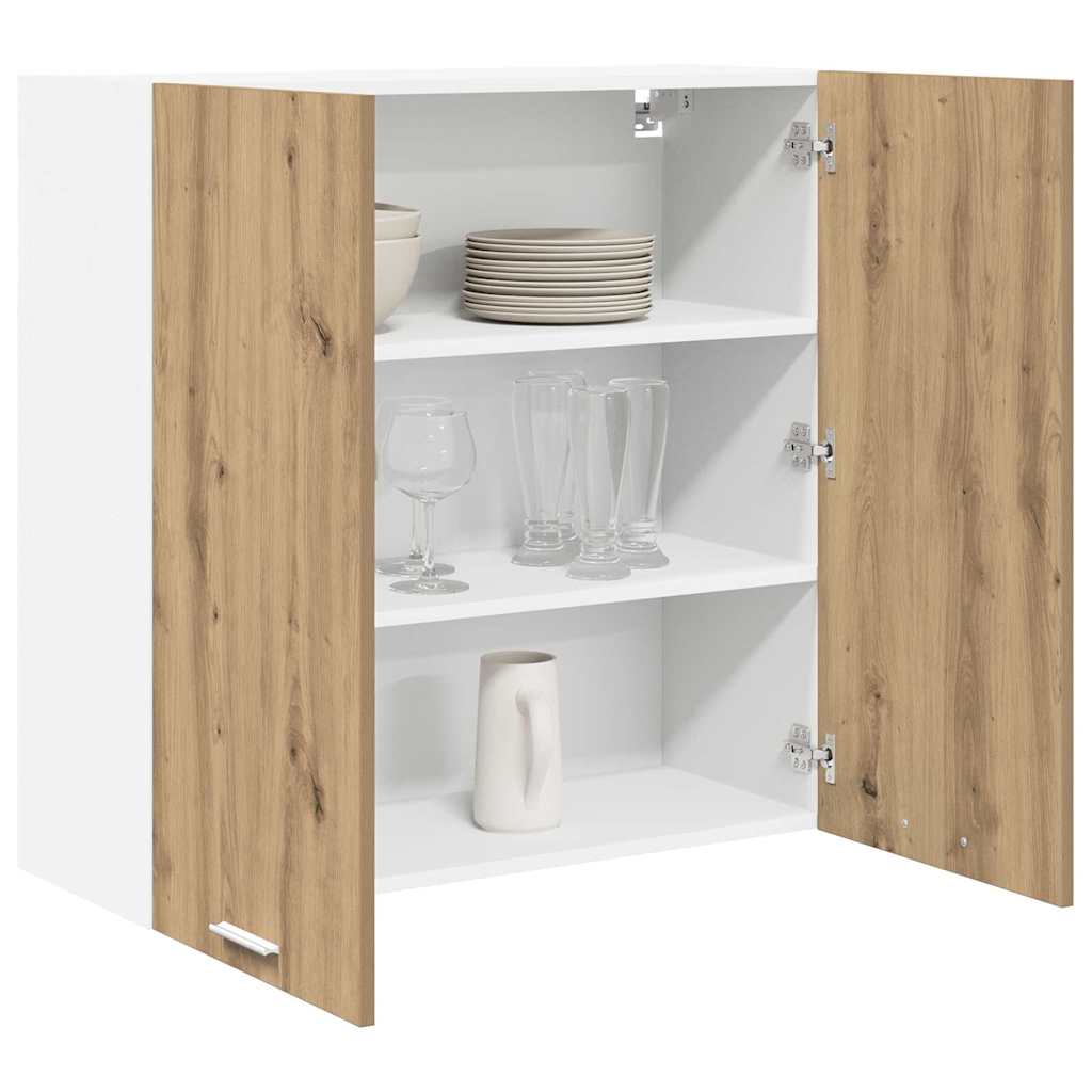 Κρεμαστό ντουλάπι με αποθήκευση Artisan Oak 80 x 31 x 80 εκ. - Pakobazaar
