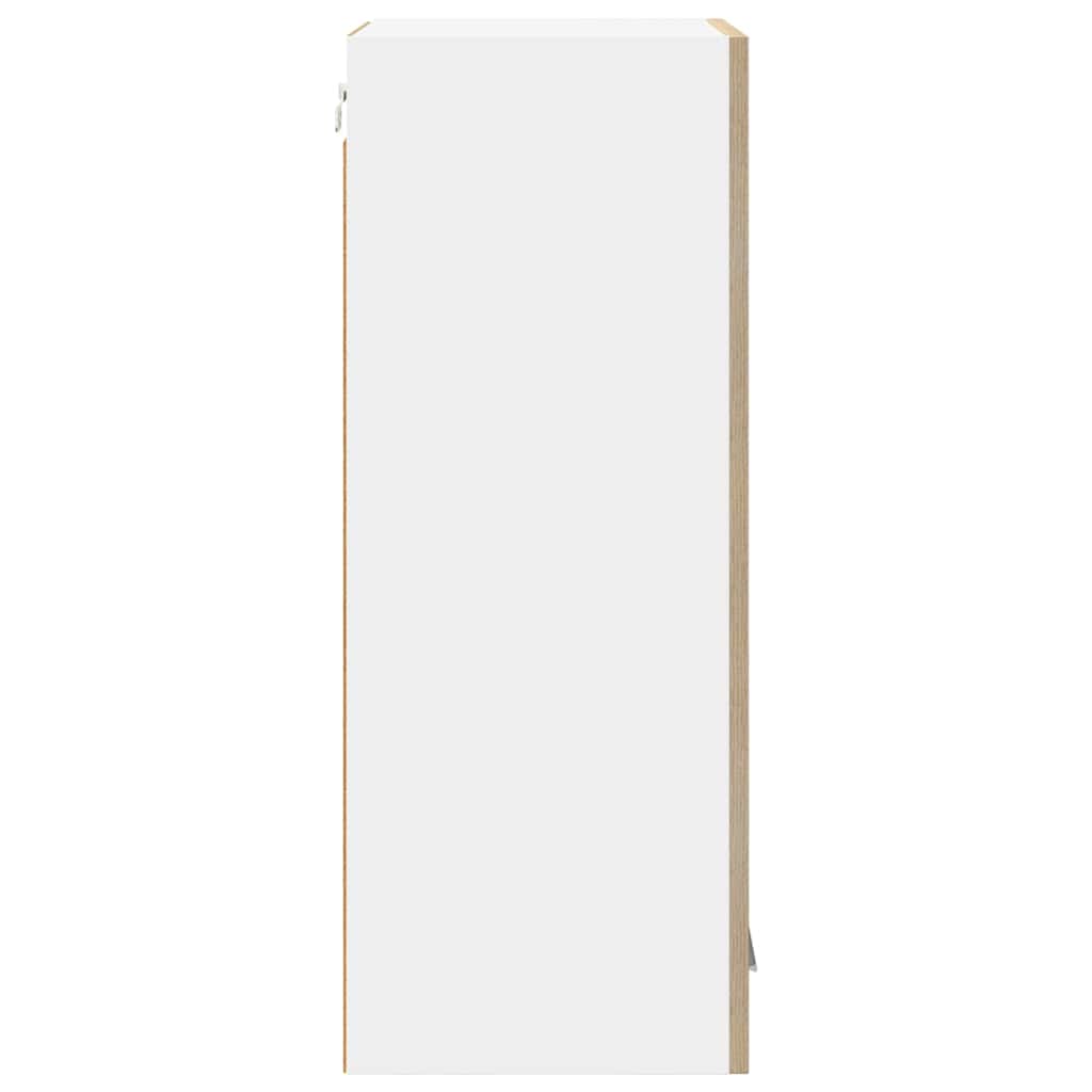 Κρεμαστό ντουλάπι με αποθήκευση Δρύς Sonoma 40 x 31 x 80 εκ.