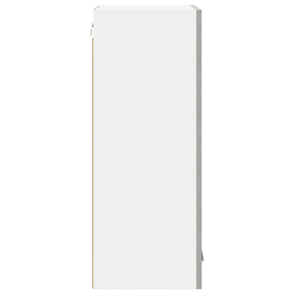 Κρεμαστό ντουλάπι με αποθήκευση Σκυρόδεμα Γκρι 40 x 31 x 80 εκ.