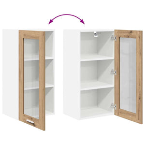 Κρεμαστό ντουλάπι Artisan Oak 40 x 31 x 80 εκ. - Pakobazaar