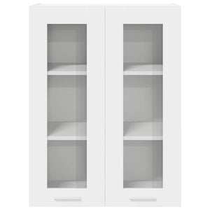 Κρεμαστό ντουλάπι Λευκό 60 x 31 x 80 εκ. Επεξεργασμένο ξύλο - Pakobazaar