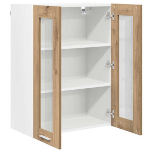 Κρεμαστό ντουλάπι με πόρτα Riga Artisan Oak 60 x 31 x 80 εκ. - Pakobazaar