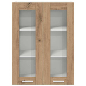 Κρεμαστό ντουλάπι με πόρτα Riga Artisan Oak 60 x 31 x 80 εκ. - Pakobazaar