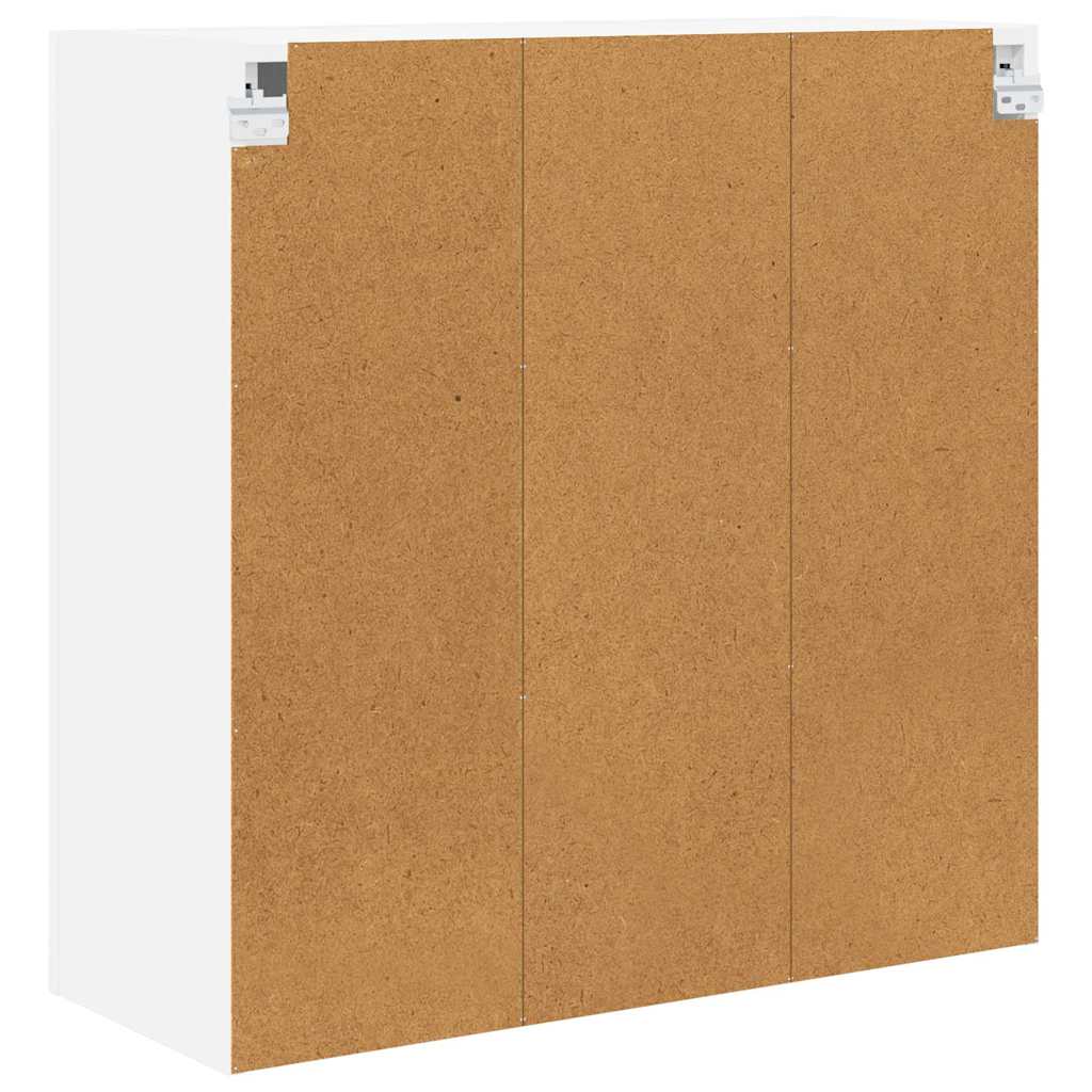 Κρεμαστό ντουλάπι Λευκό 80 x 31 x 80 εκ. Επεξεργασμένο ξύλο - Pakobazaar