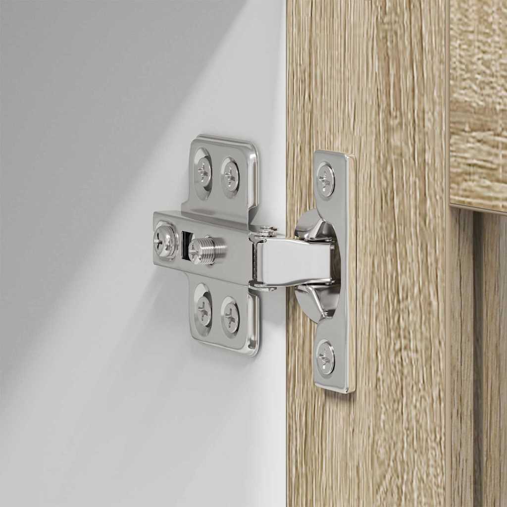 Κρεμαστό ντουλάπι με αποθήκευση Δρύς Sonoma 80 x 31 x 80 εκ. - Pakobazaar