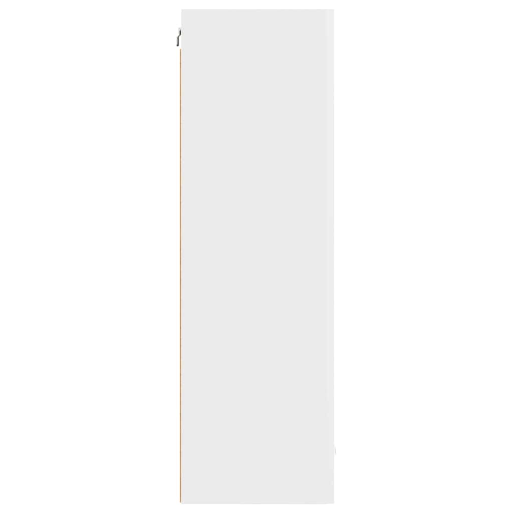 Κρεμαστό ντουλάπι Λευκό 50 x 31 x 100 εκ. Επεξεργασμένο ξύλο - Pakobazaar